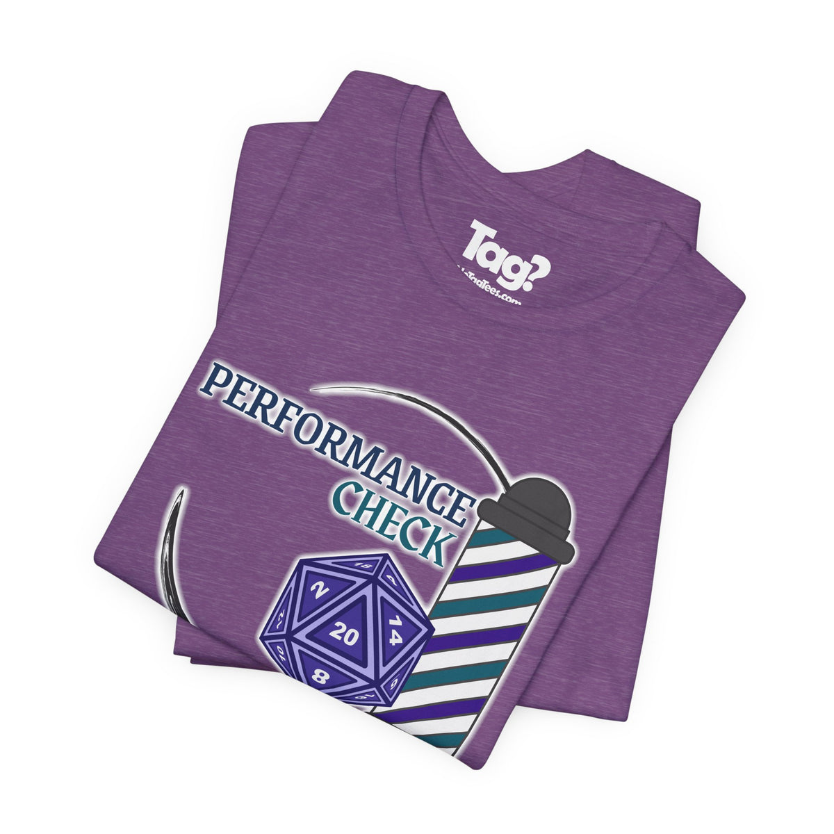 Performance Check Quartet Unisex T‑Shirt