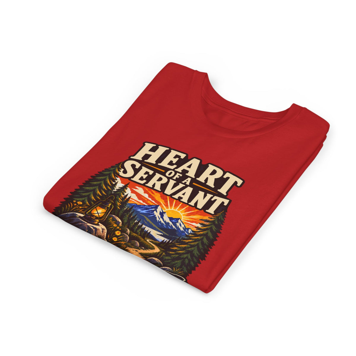 AHG Custom Troop Youth T-Shirt - Heart of a Servant Spirit of a Leader