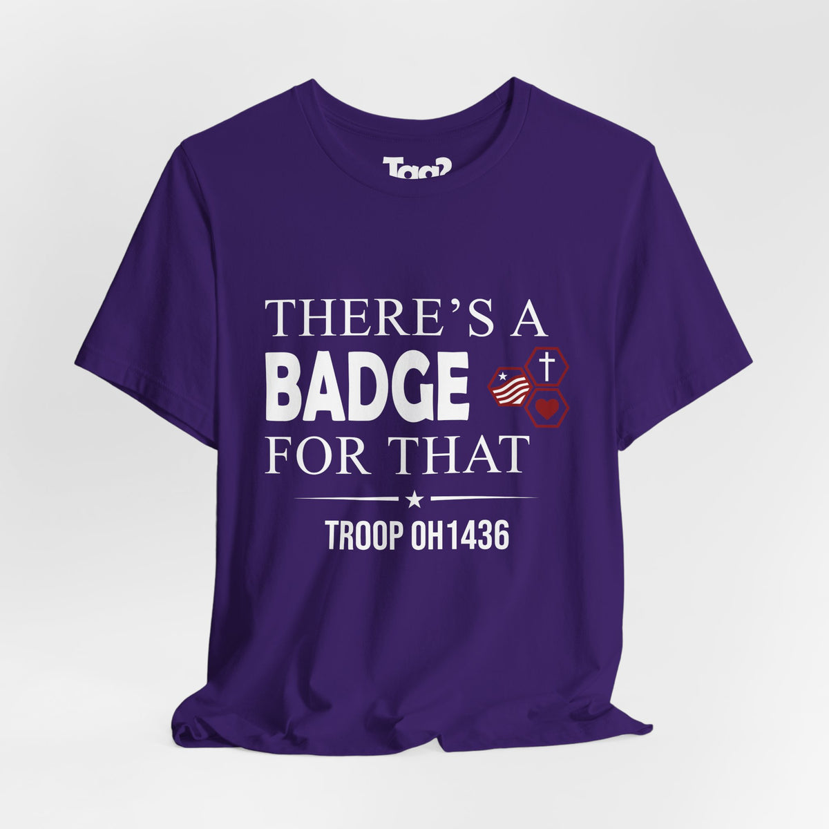 AHG "There's a Badge for That" Custom Troop Adult T-Shirt