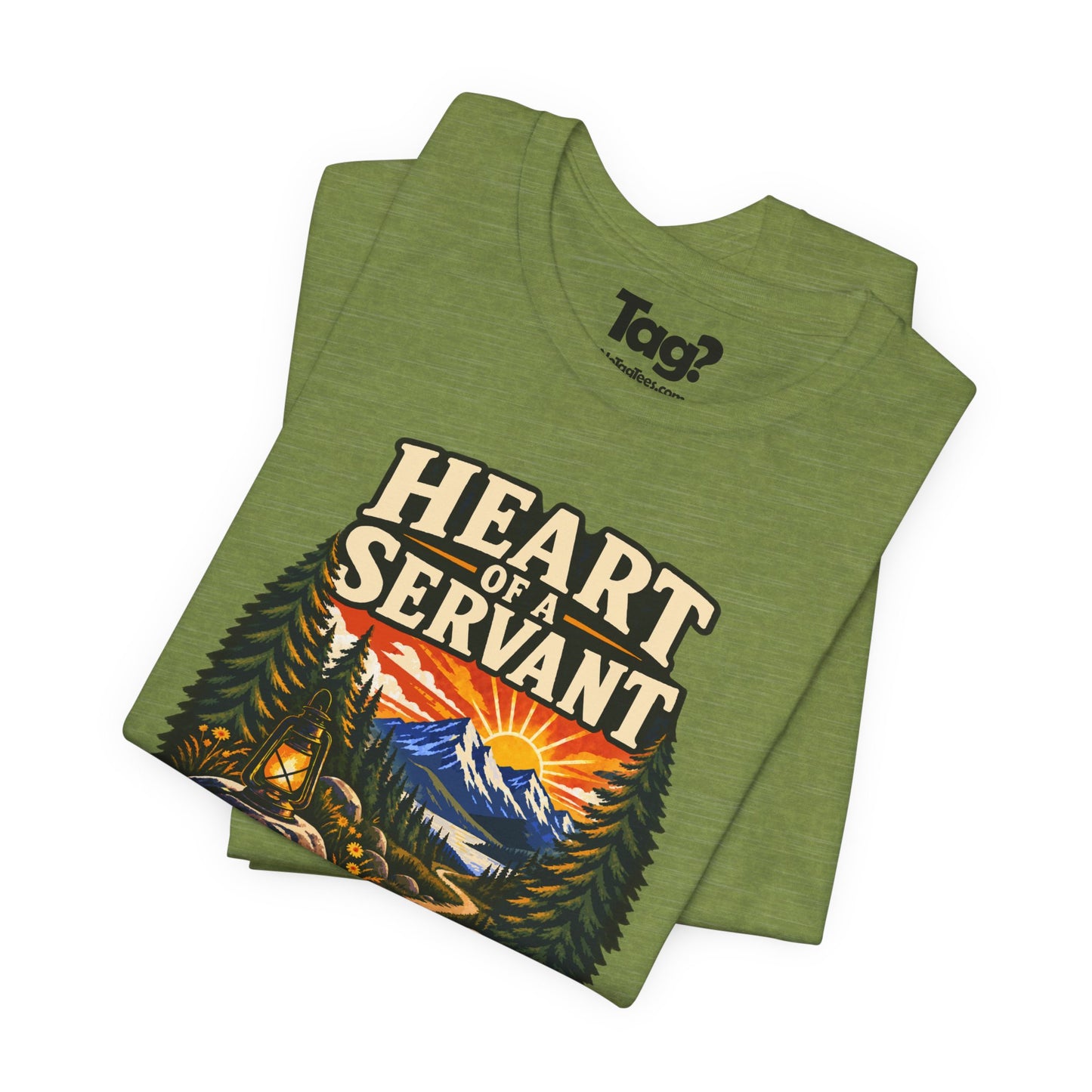 AHG Custom Troop Adult T-Shirt - Heart of a Servant Spirit of a Leader