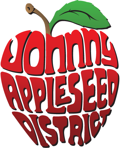 Official Johnny Appleseed District Merchandise