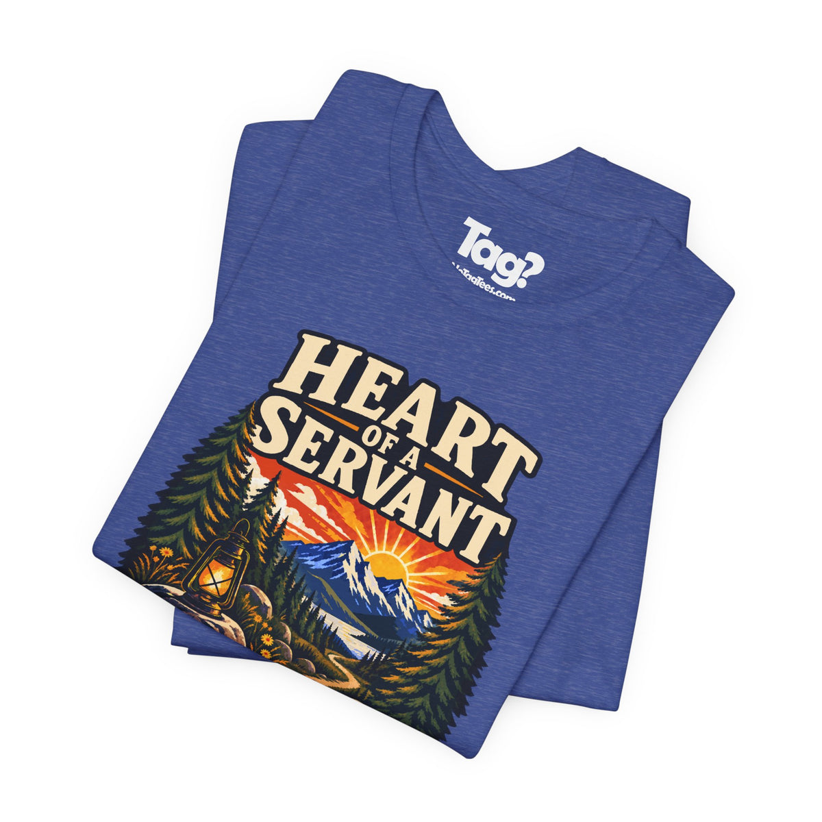 AHG Custom Troop Adult T-Shirt - Heart of a Servant Spirit of a Leader