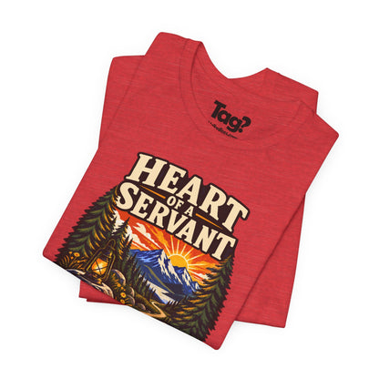 AHG Custom Troop Adult T-Shirt - Heart of a Servant Spirit of a Leader