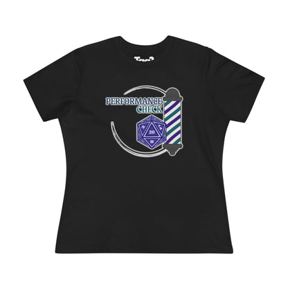 Performance Check Quartet Women's T‑Shirt