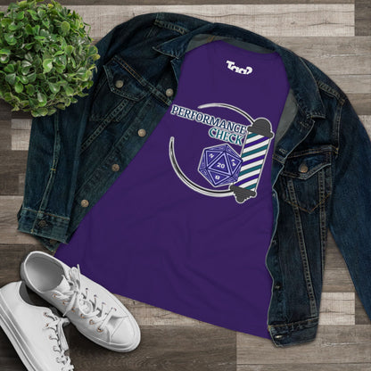 Performance Check Quartet Women's T‑Shirt