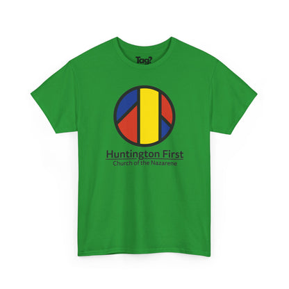 Huntington First Church of the Nazarene Logo Heavyweight T‑Shirt — HFCN