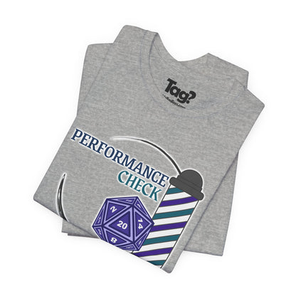 Performance Check Quartet Unisex T‑Shirt