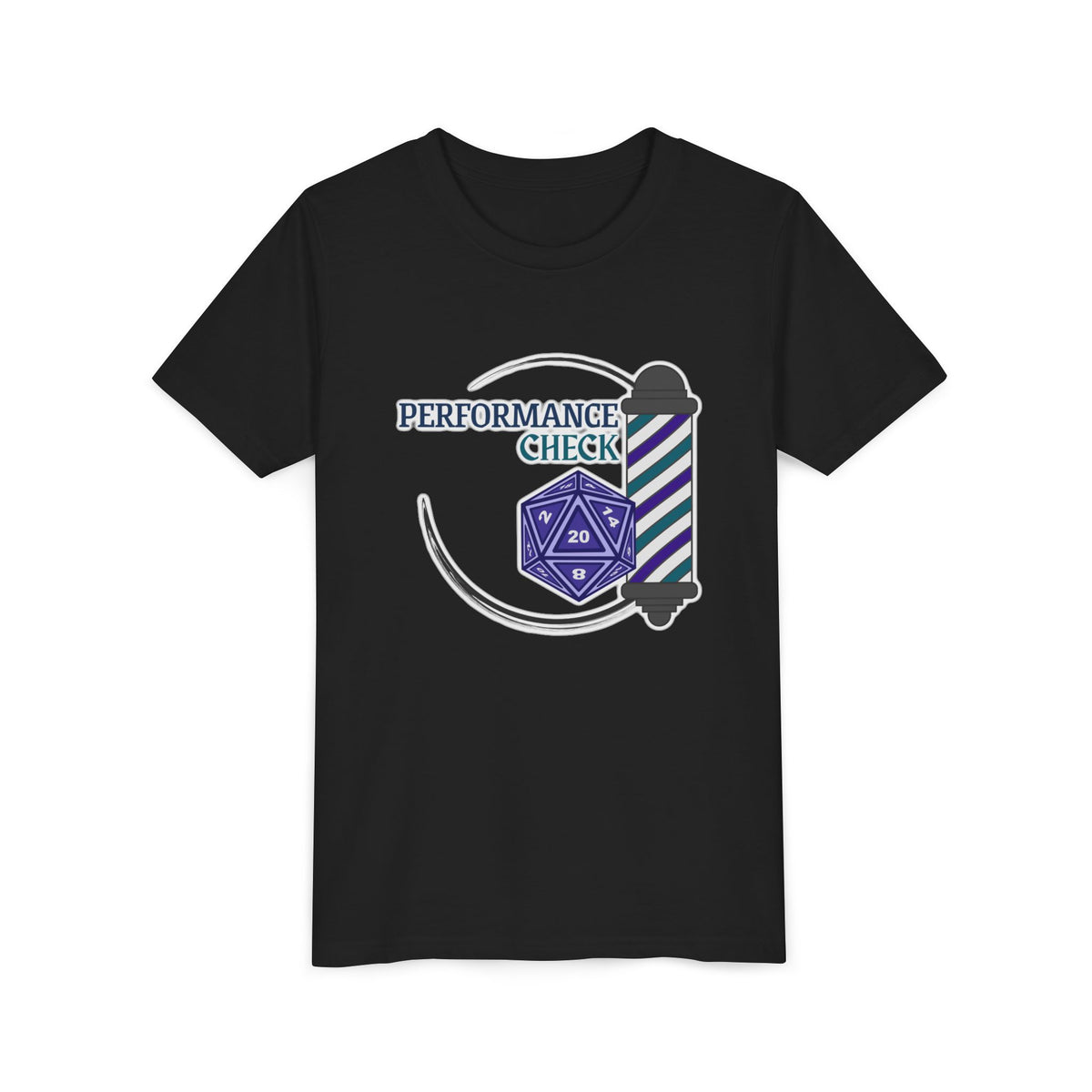 Performance Check Quartet Youth T-Shirt