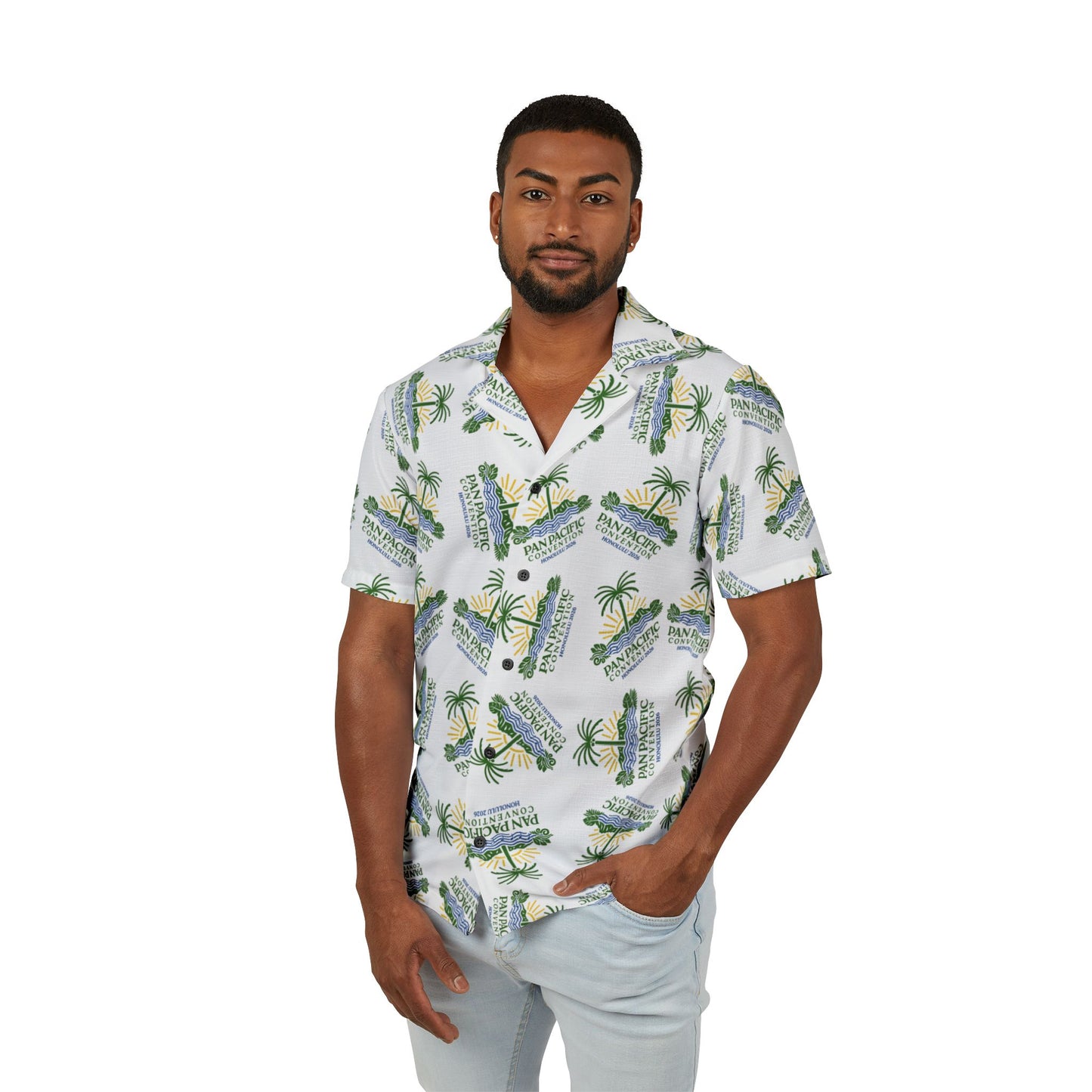 PanPac Convention 2026 Hawaiian Camp Shirt