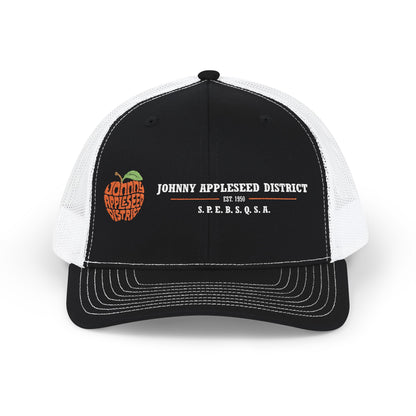 "The Apple" Trucker Hat - JAD Vintage Logo Snapback Hat