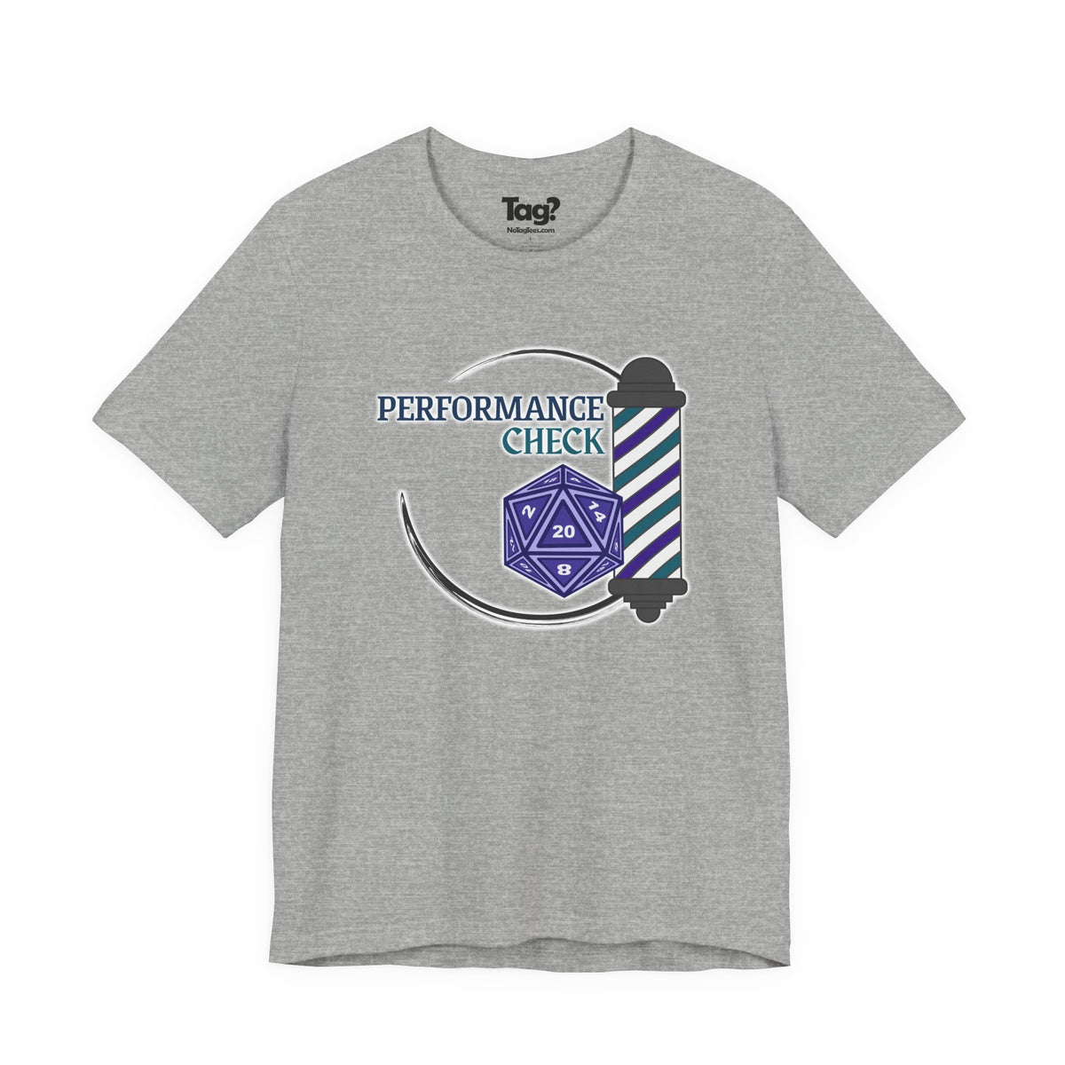 Performance Check Quartet Unisex T‑Shirt