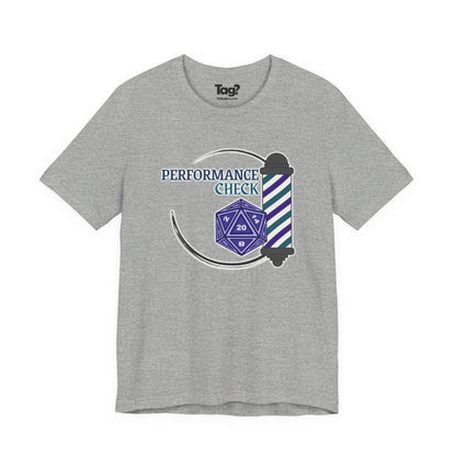 Performance Check Quartet Unisex T‑Shirt