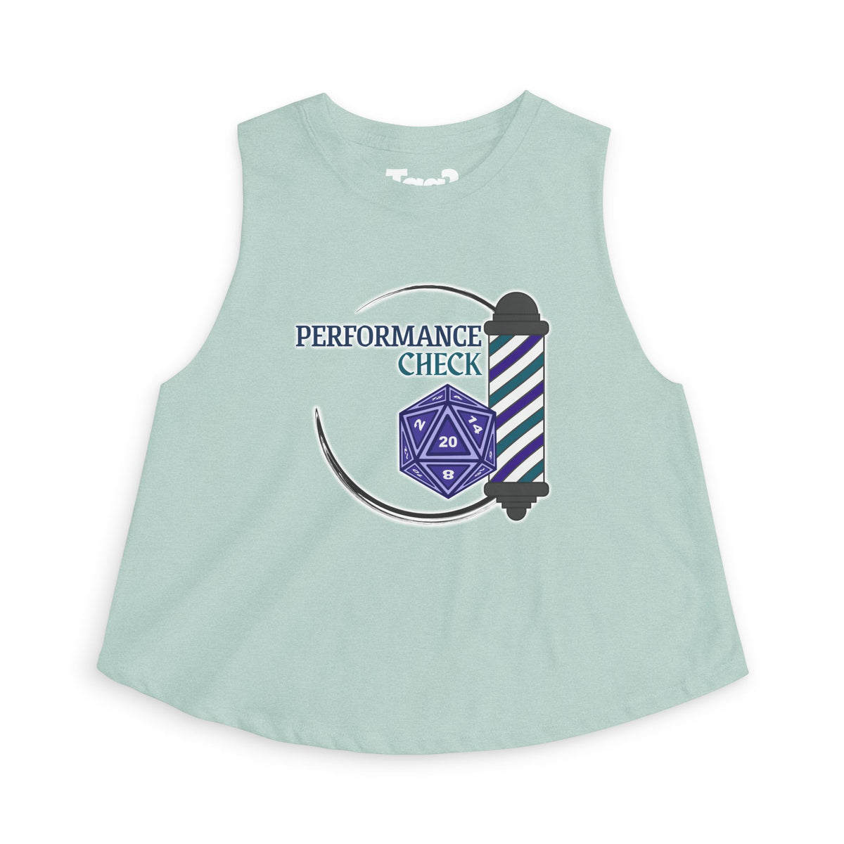 Performance Check Quartet Crop Top Tank