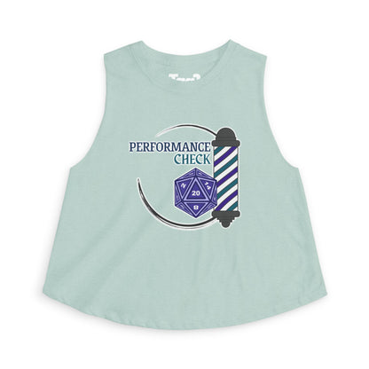 Performance Check Quartet Crop Top Tank