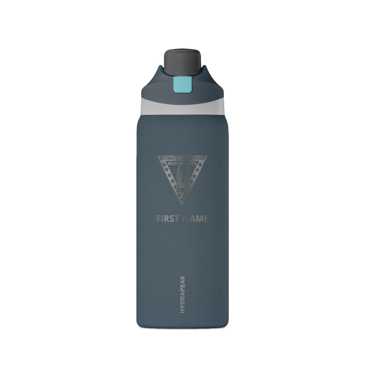 Oasis 32oz Insulated Water Bottle — Sleek Matte Travel Flask with Geometric Triangle Logo