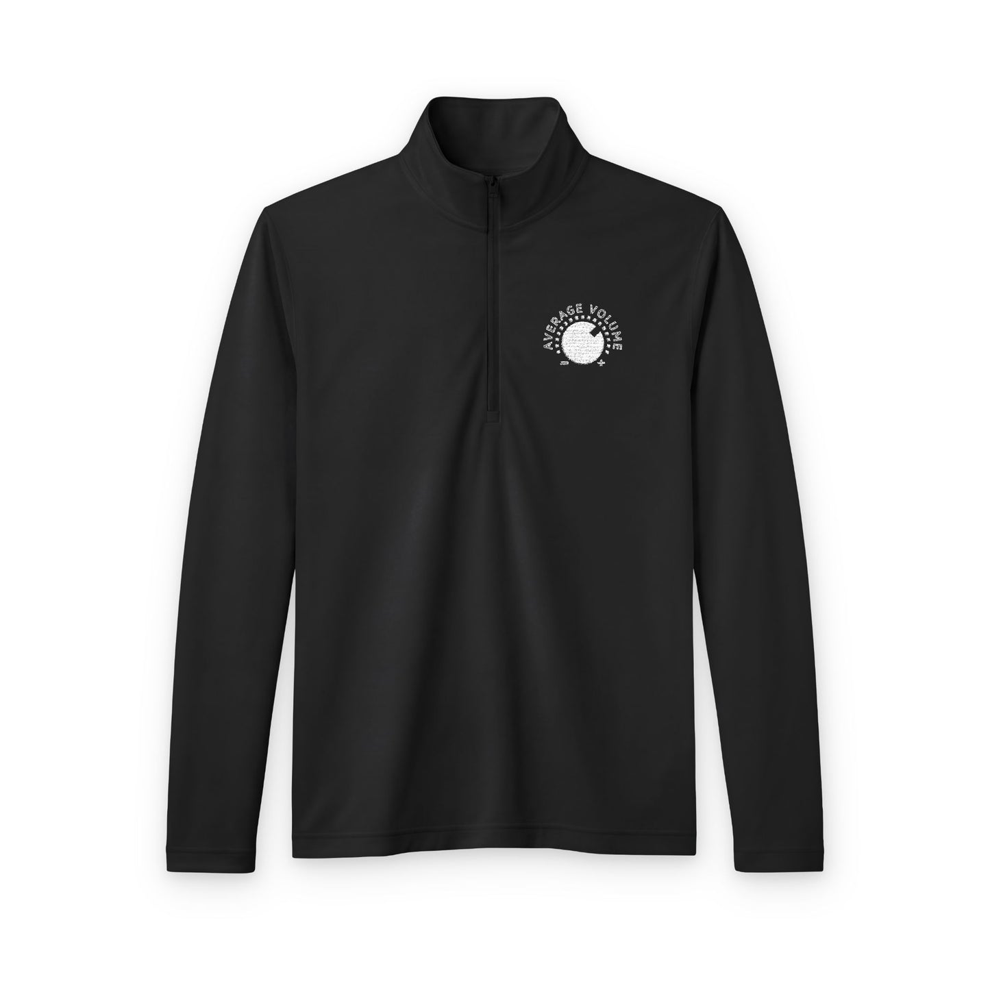 Average Volume 1/4 Zip Performance Pullover