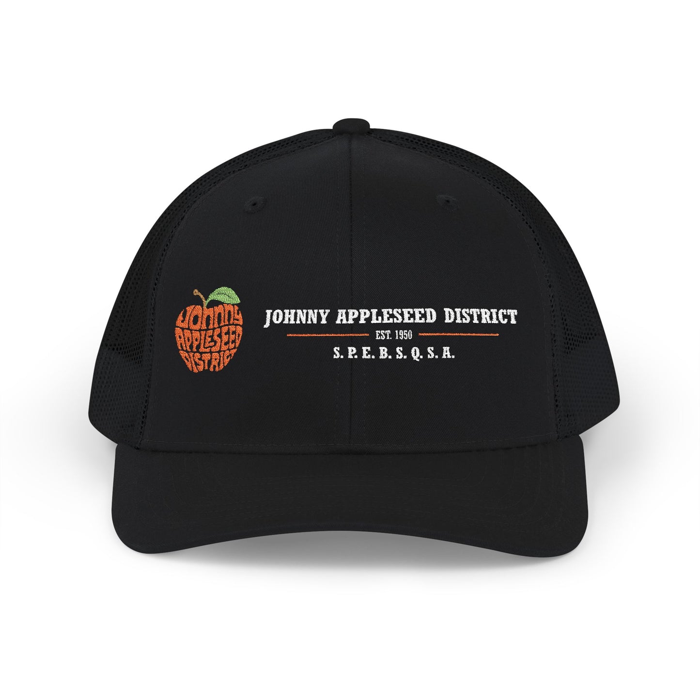 "The Apple" Trucker Hat - JAD Vintage Logo Snapback Hat