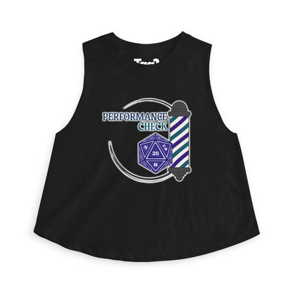 Performance Check Quartet Crop Top Tank