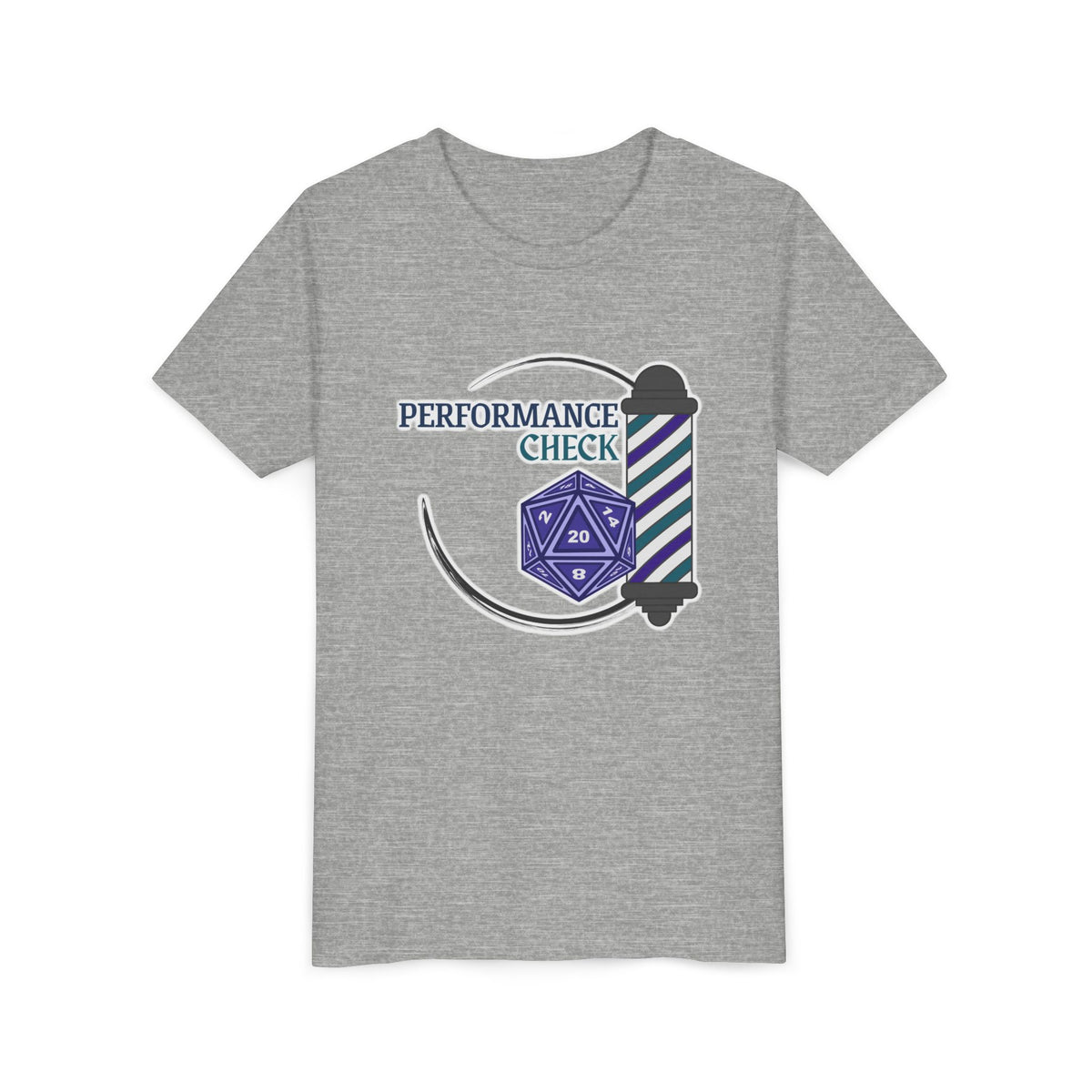 Performance Check Quartet Youth T-Shirt