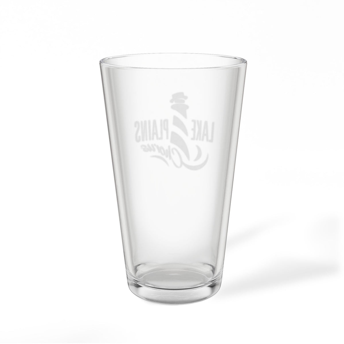 Lake Plains Chorus Engraved 16oz Pint Mixing Glass