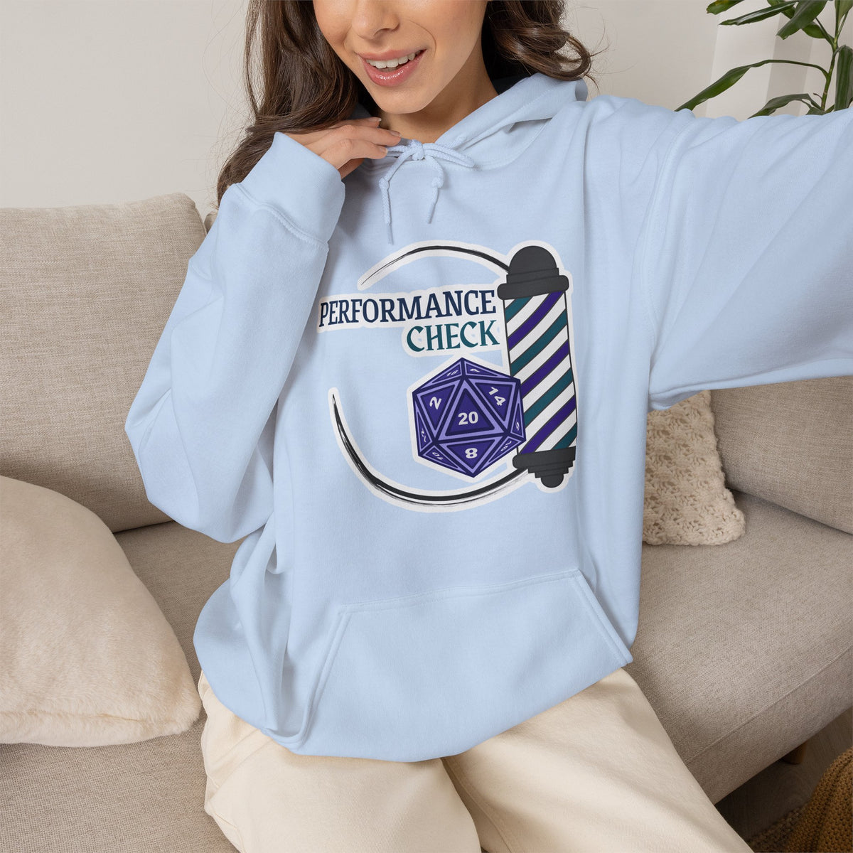 Performance Check Quartet Hoodie