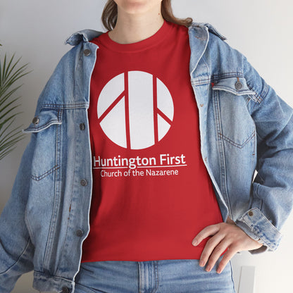 Huntington First Church of the Nazarene Logo Heavyweight T‑Shirt — HFCN