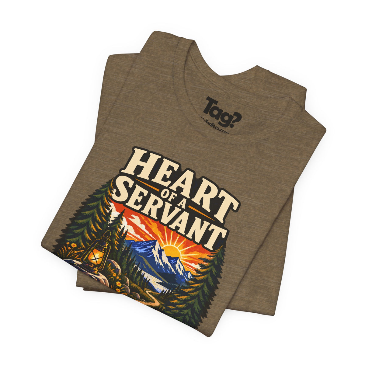 AHG Custom Troop Adult T-Shirt - Heart of a Servant Spirit of a Leader