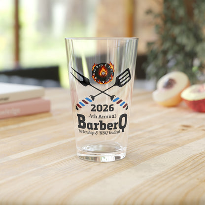 Voices of Harmony 2026 BarberQ Pint Glass