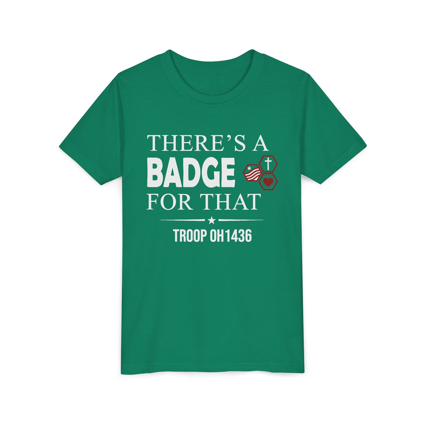 AHG "There's a Badge for That" Custom Troop Youth T-Shirt