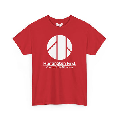 Huntington First Church of the Nazarene Logo Heavyweight T‑Shirt — HFCN