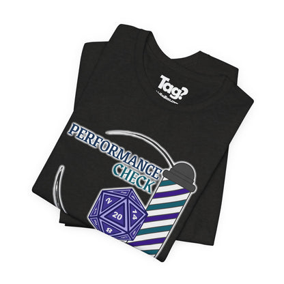 Performance Check Quartet Unisex T‑Shirt
