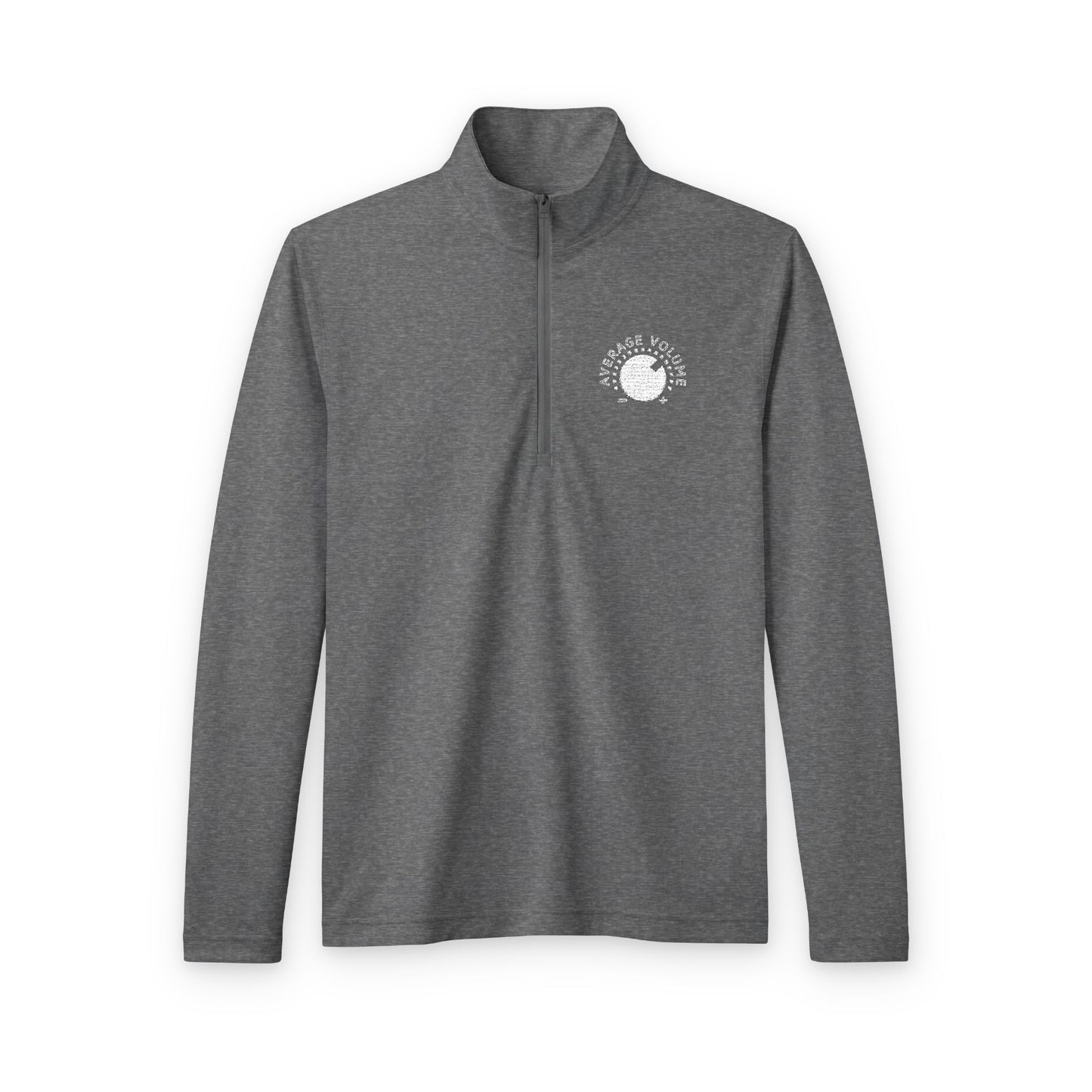 Average Volume 1/4 Zip Performance Pullover