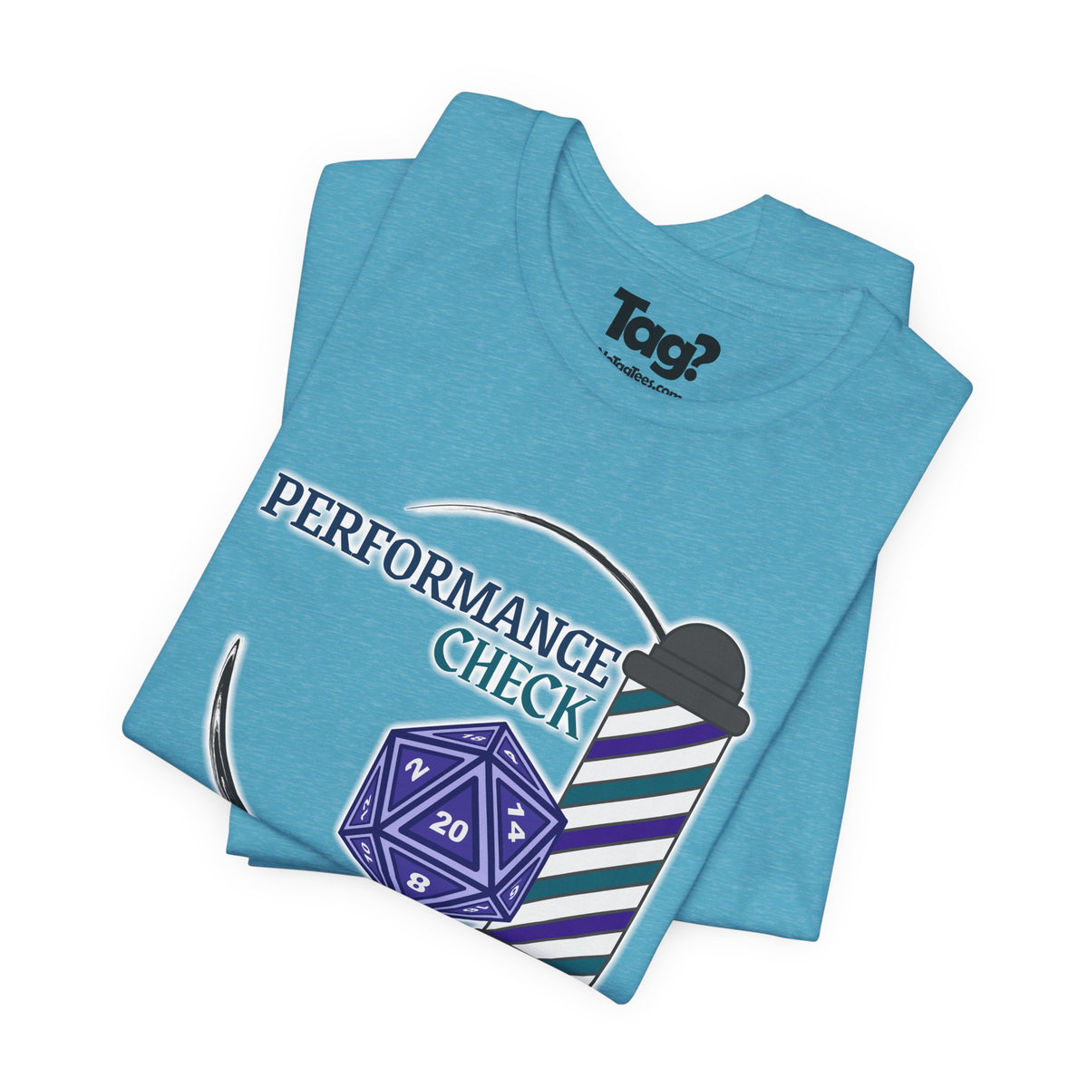 Performance Check Quartet Unisex T‑Shirt