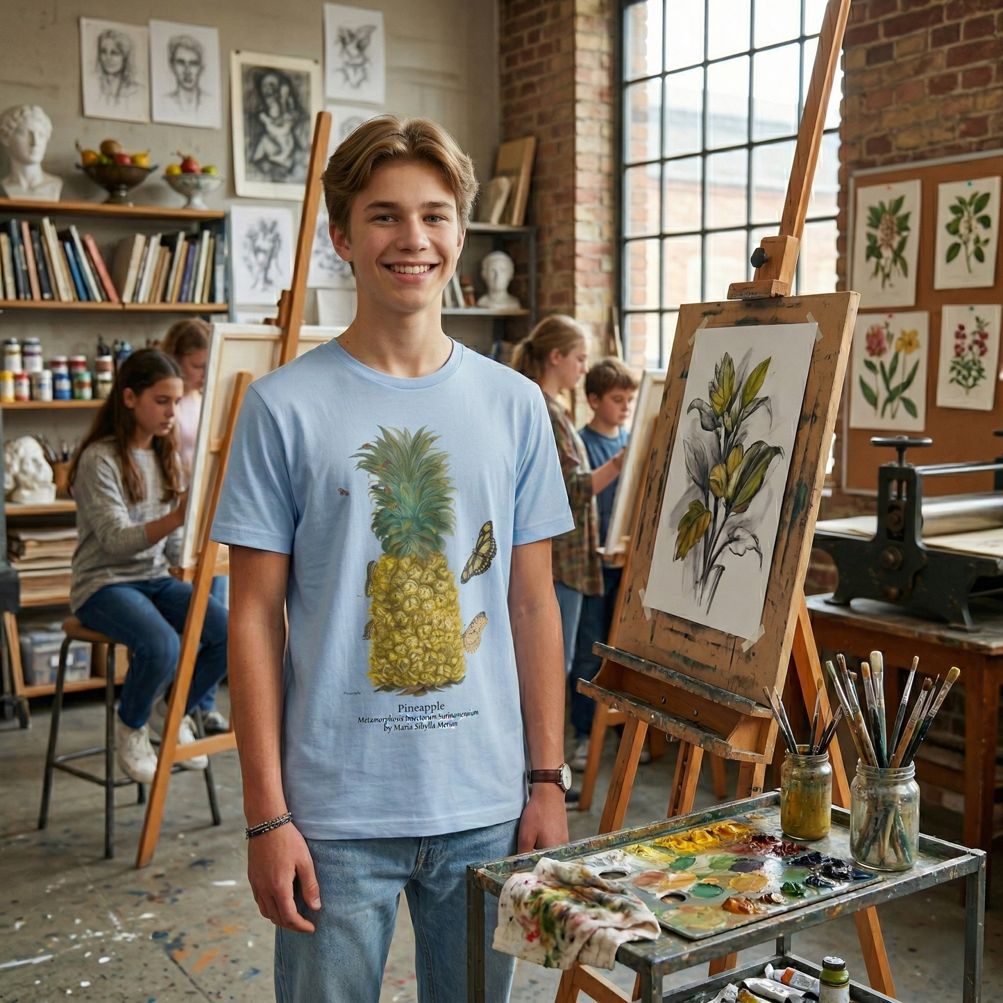 Pineapple & Butterflies - Metamorphosis T-Shirt