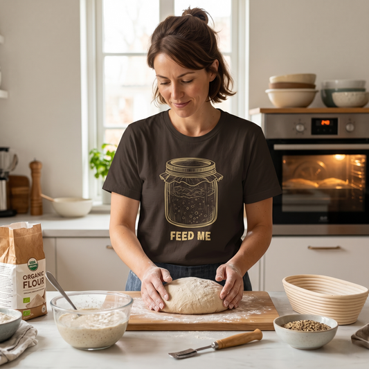 "Feed Me" - Sourdough T-Shirt