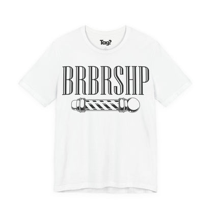 "BRBRSHP" & Barberpole - Barbershop Harmony T-Shirt