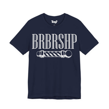 "BRBRSHP" & Barberpole - Barbershop Harmony T-Shirt