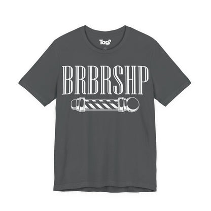 "BRBRSHP" & Barberpole - Barbershop Harmony T-Shirt