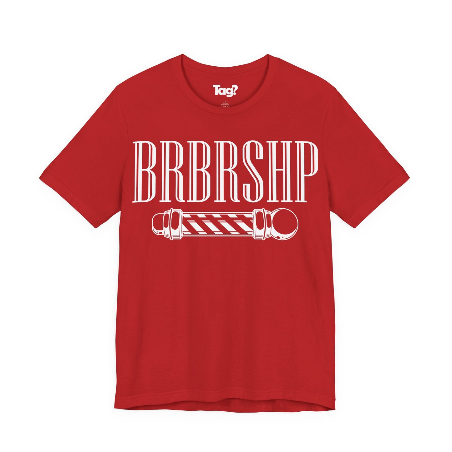 "BRBRSHP" & Barberpole - Barbershop Harmony T-Shirt