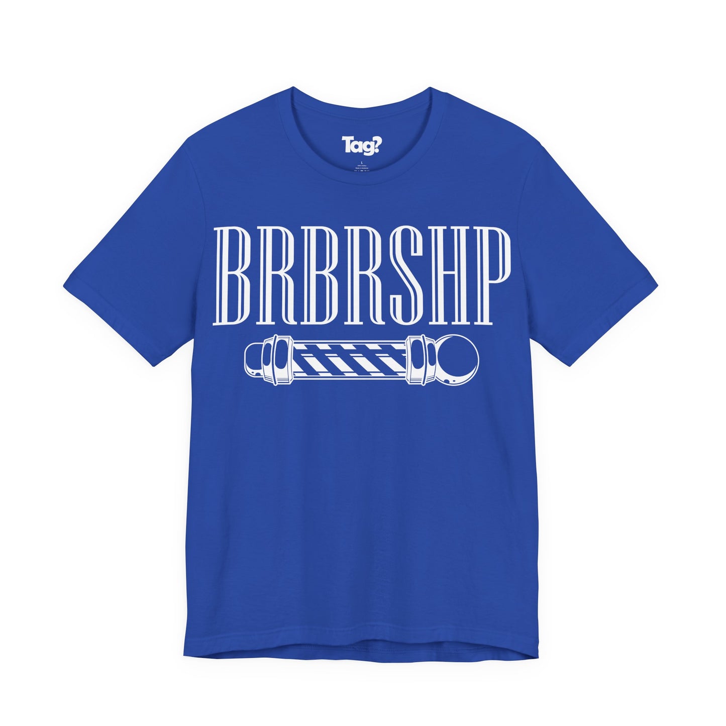 "BRBRSHP" & Barberpole - Barbershop Harmony T-Shirt