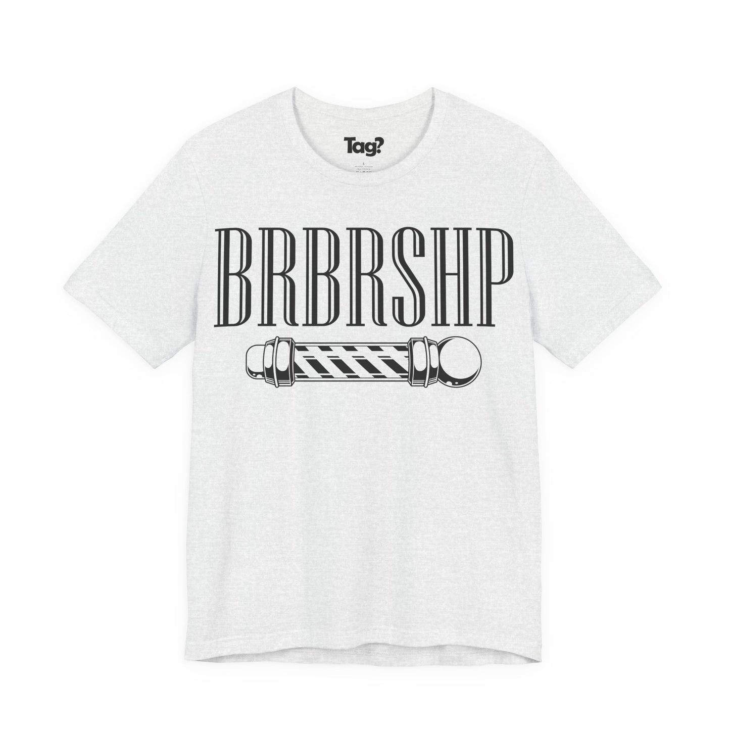"BRBRSHP" & Barberpole - Barbershop Harmony T-Shirt