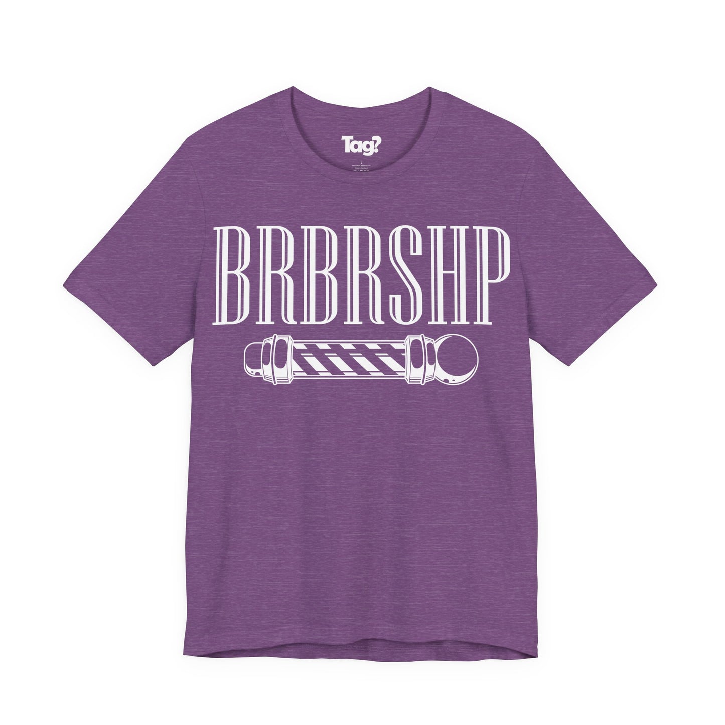 "BRBRSHP" & Barberpole - Barbershop Harmony T-Shirt