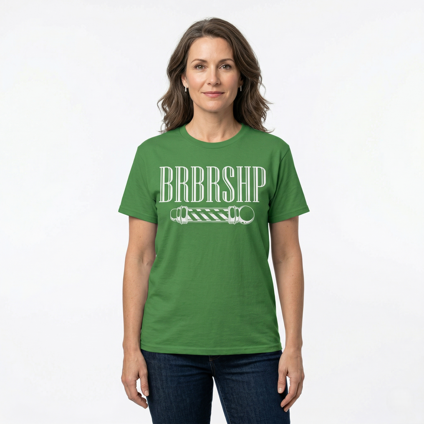 "BRBRSHP" & Barberpole - Barbershop Harmony T-Shirt