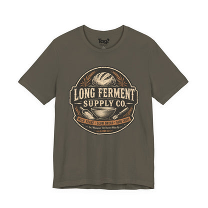 "Long Ferment Supply Co" - Sourdough T-Shirt