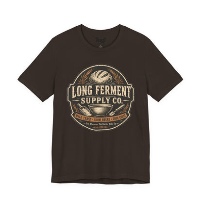 "Long Ferment Supply Co" - Sourdough T-Shirt