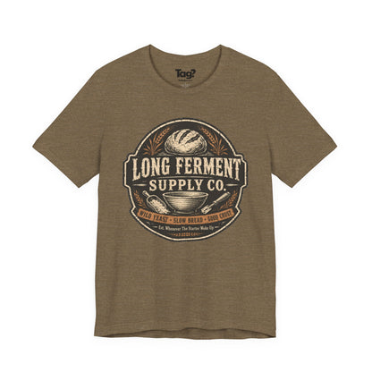 "Long Ferment Supply Co" - Sourdough T-Shirt
