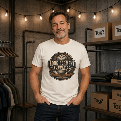 "Long Ferment Supply Co" - Sourdough T-Shirt