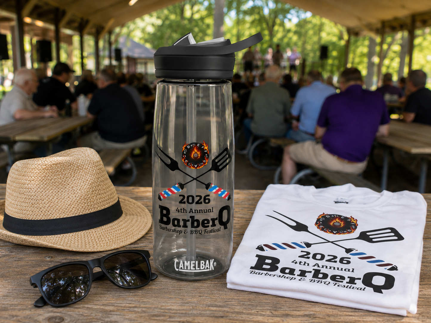 Voices of Harmony 2026 BarberQ CamelBak Water Bottle