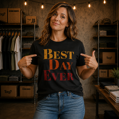 The Literal "Best Day Ever" Vintage T-Shirt