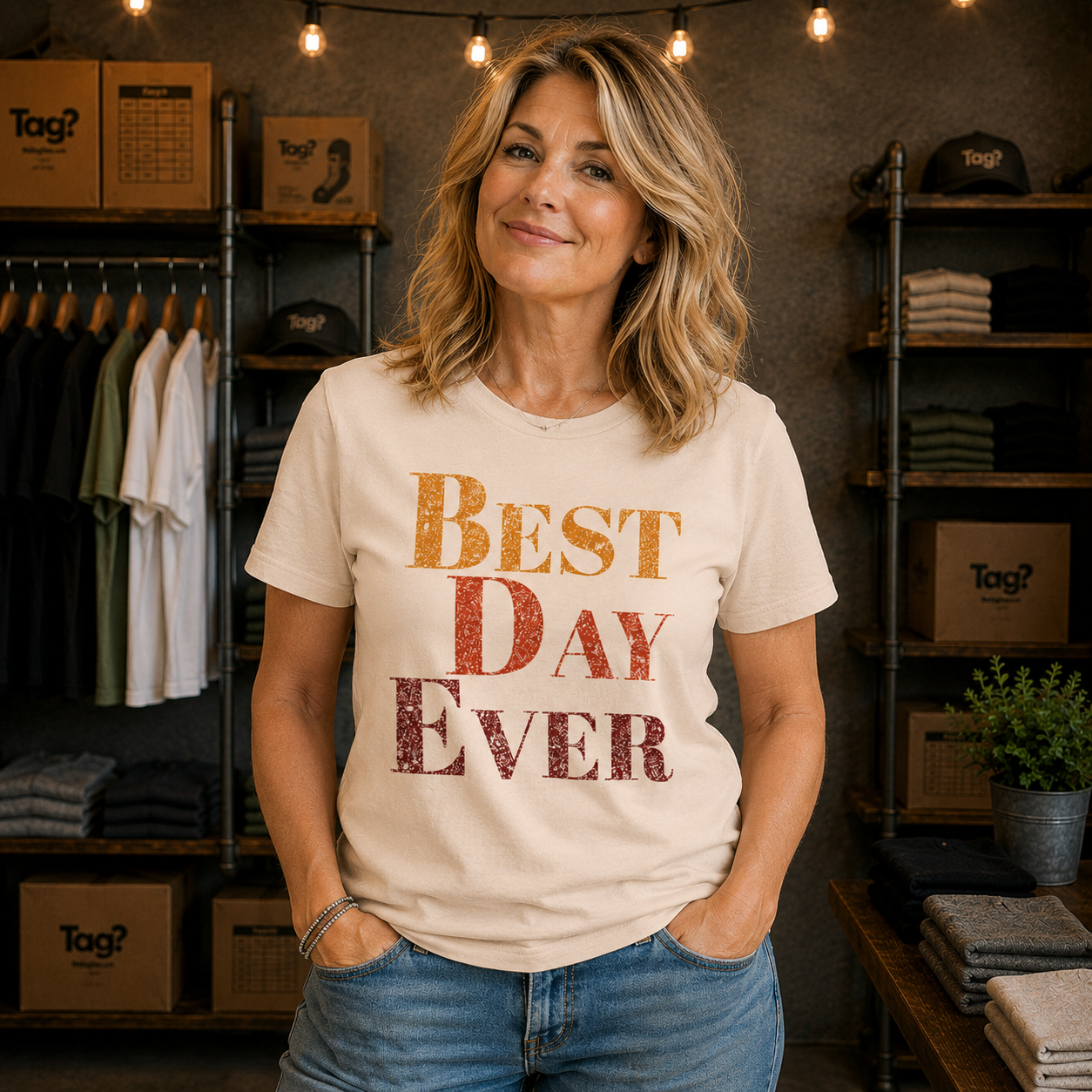 The Literal "Best Day Ever" Vintage T-Shirt